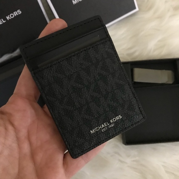 Michael Kors men Card holder with gift box - Picture 4 of 8